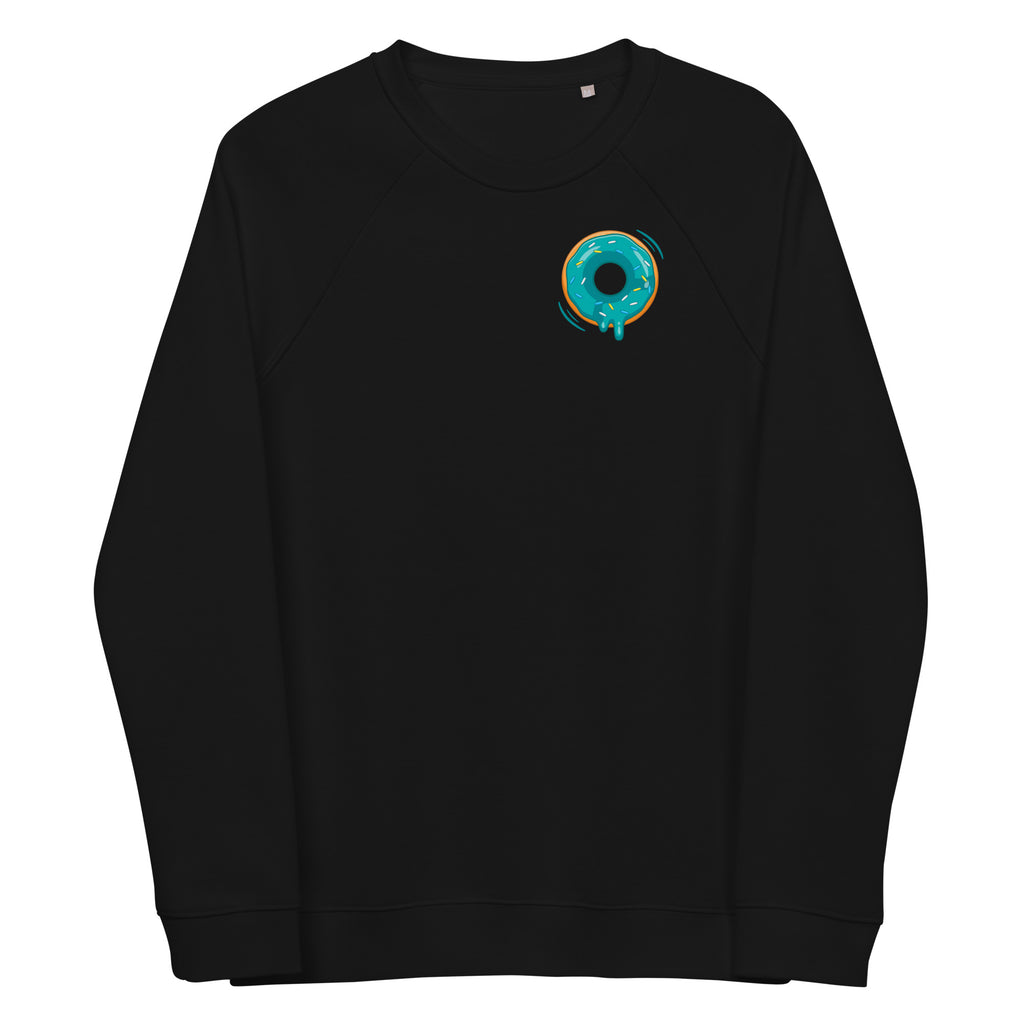 Teal Drip Glaze Sweatshirt - Super Soft  Sweatshirt 