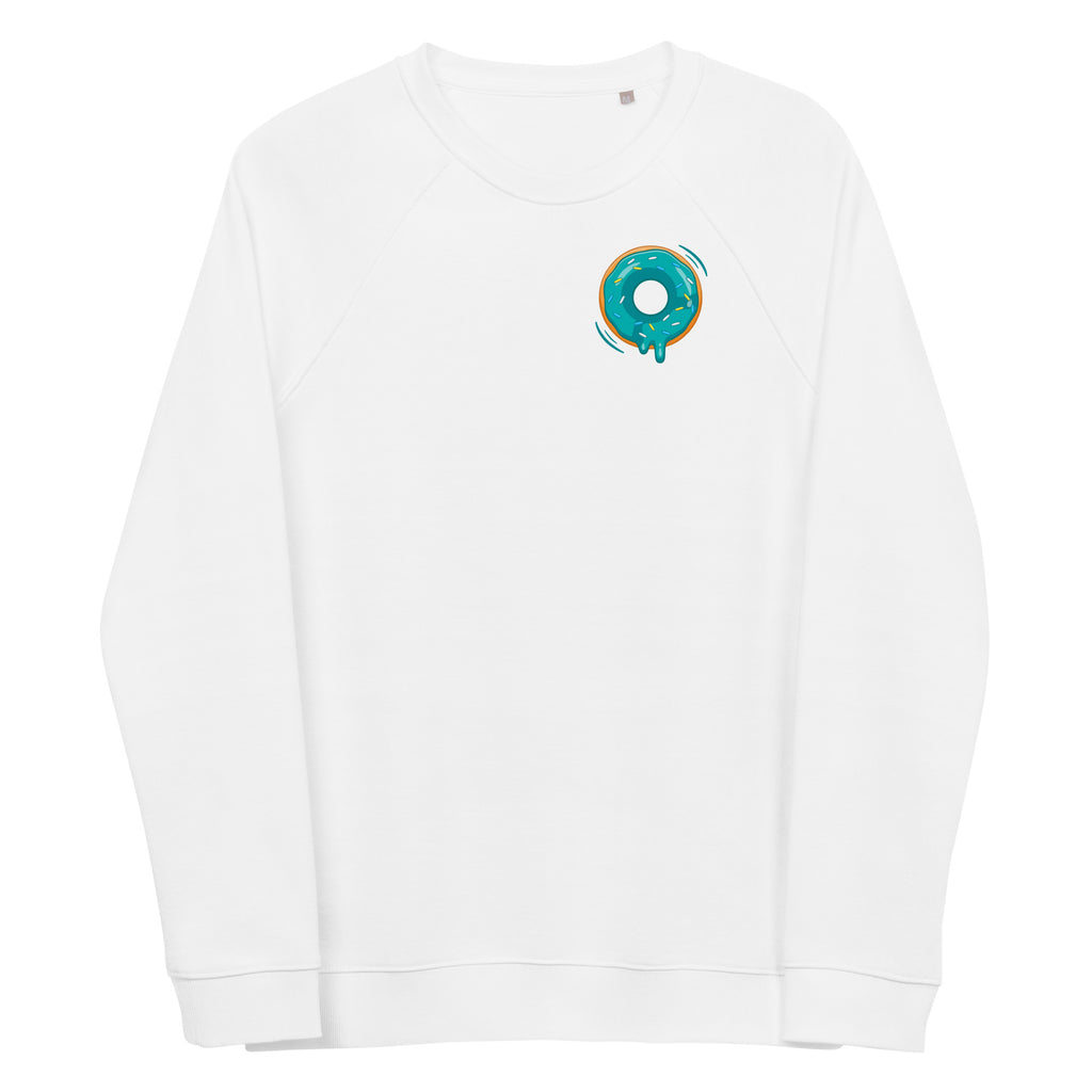 Teal Drip Glaze Sweatshirt - Super Soft  Sweatshirt 